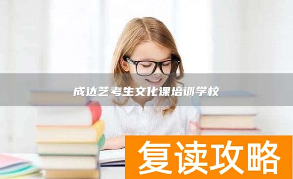 成达艺考生文化课培训学校